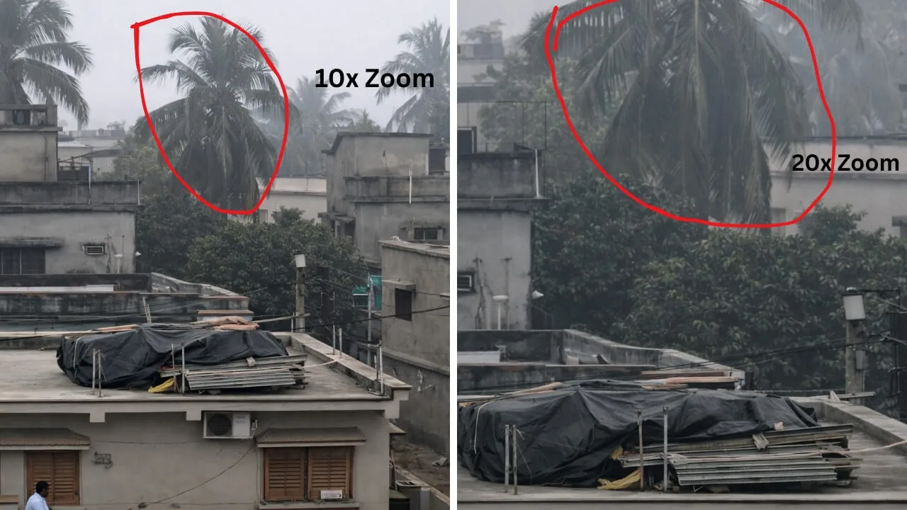 Realme P4 Power Camera Zoom Test