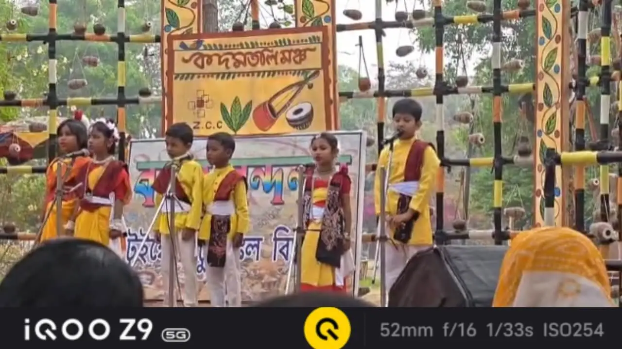 iQOO Z9 video stabilization image test showing smooth footage while performing