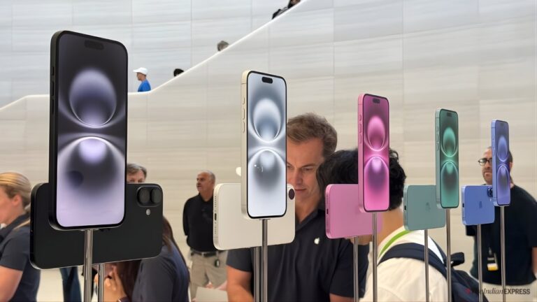 iPhone 16 price in India Rs 63,900 showing premium Apple design with OLED display and dual camera